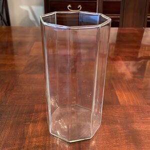 Luminarc Arcoroc France Octime Flower Vase 8"